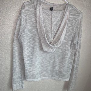 White see through top